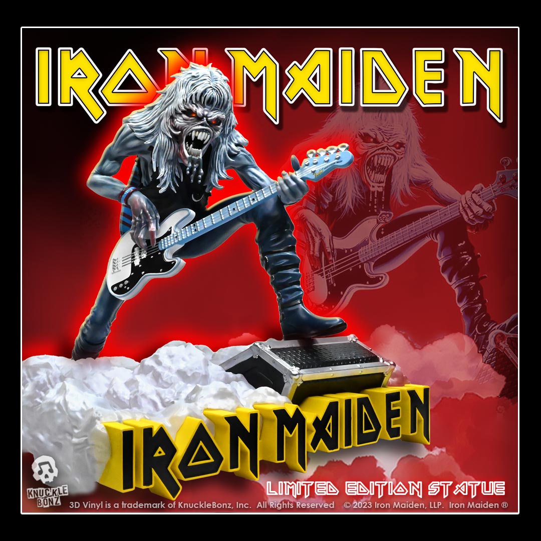 KnuckleBonz Iron Maiden - Fear of the Dark Ltd. Edition Statue Just Launched !