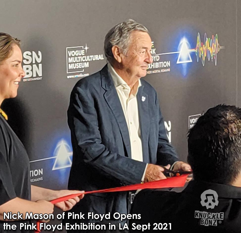 Nick Mason Opens Pink Floyd: Their Mortal Remains Exhibition in LA