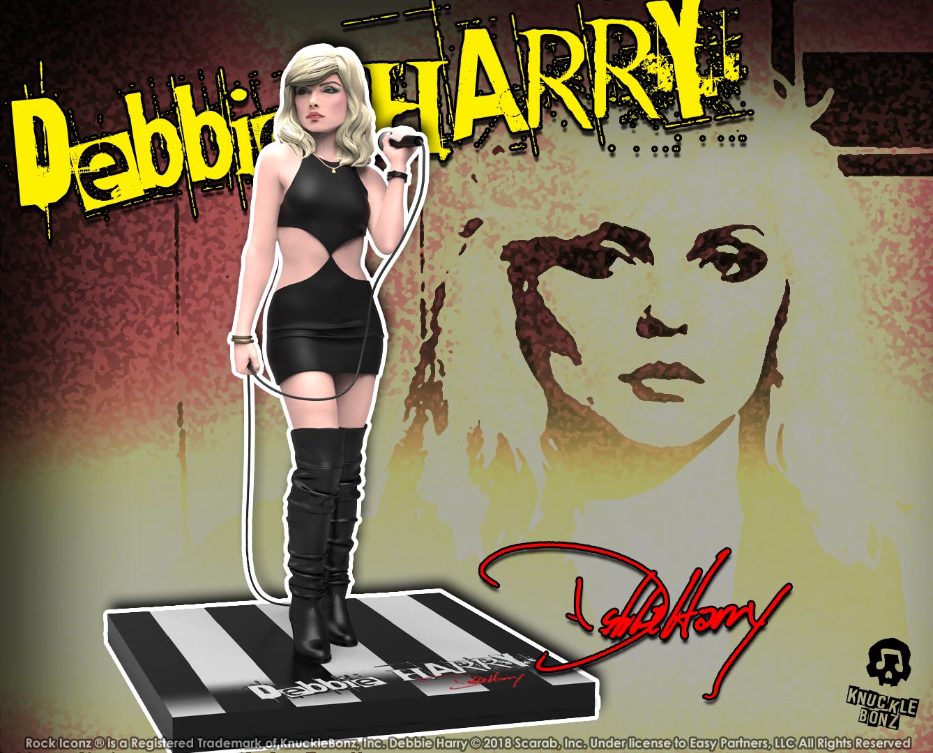 Debbie Harry of Blondie - Rock like a girl! Rock Iconz Limited Edition Statue