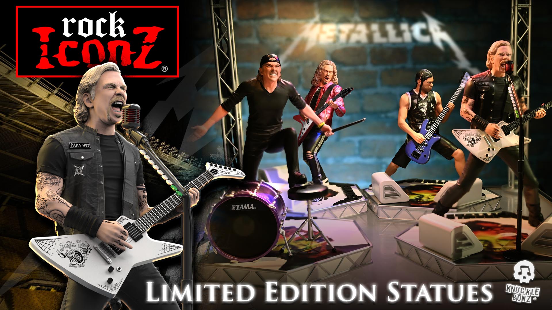 Metallica Monday is Coming -  Rock Iconz Ltd. Edition Statues