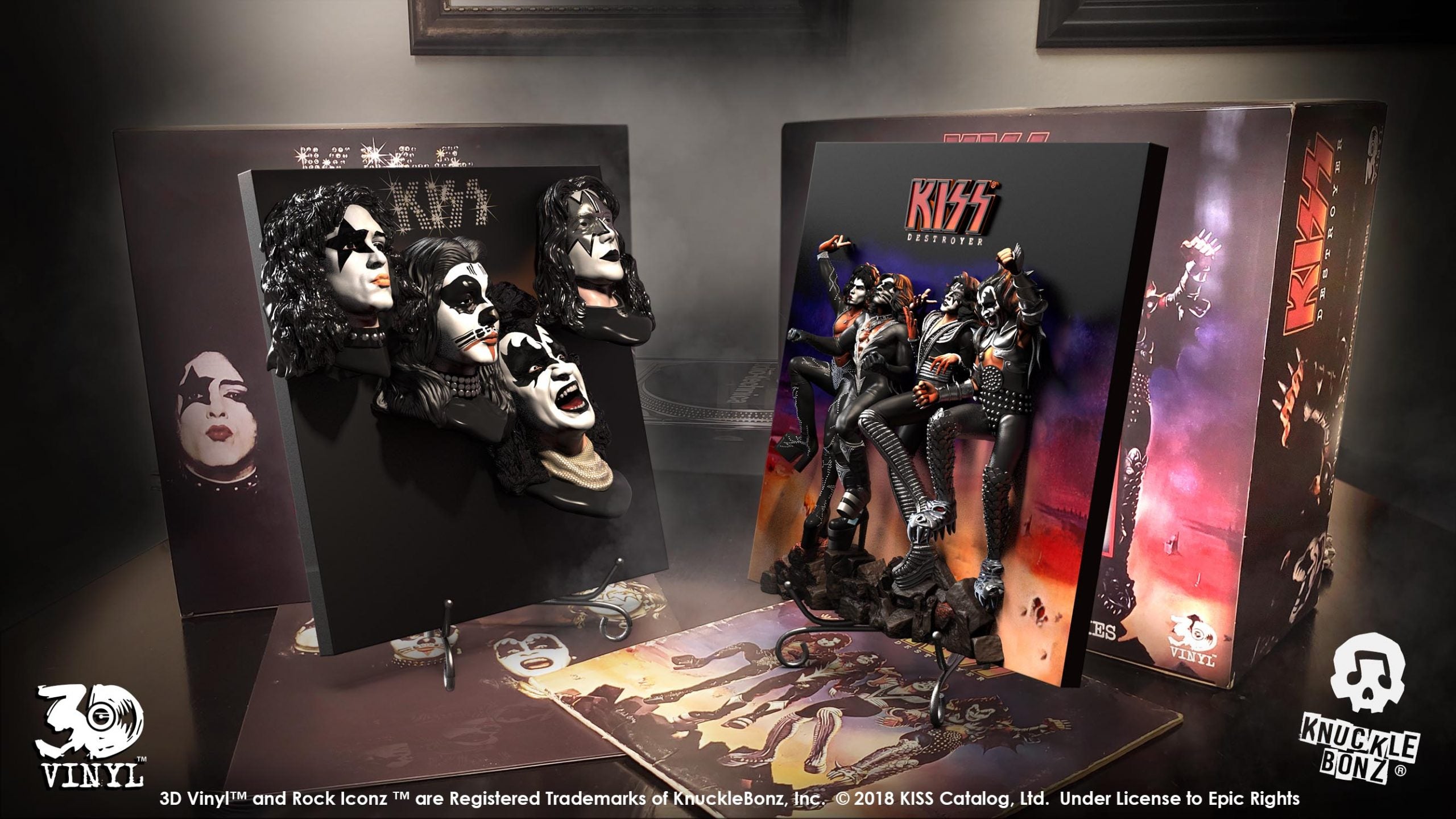 KISS 3D Vinyl Collectible Statues