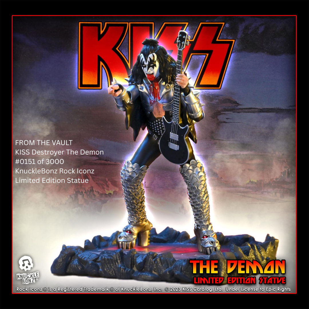 KnuckleBonz Vault is Open! #0151 Casting of KISS Destroyer The Demon