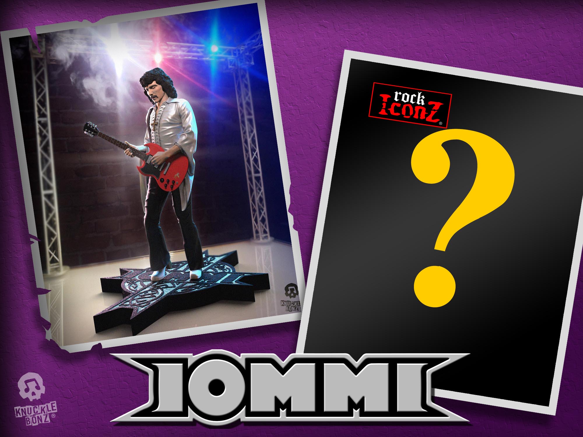 Tony Iommi - What Era for the Next Rock Iconz Statue ?