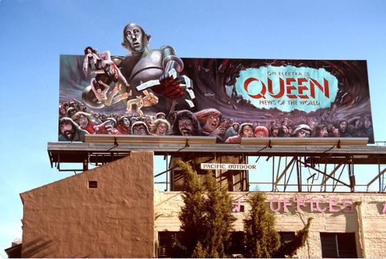 QUEEN's News of the World Robot - "A Gulf Between" KnuckleBonz 3D Vinyl