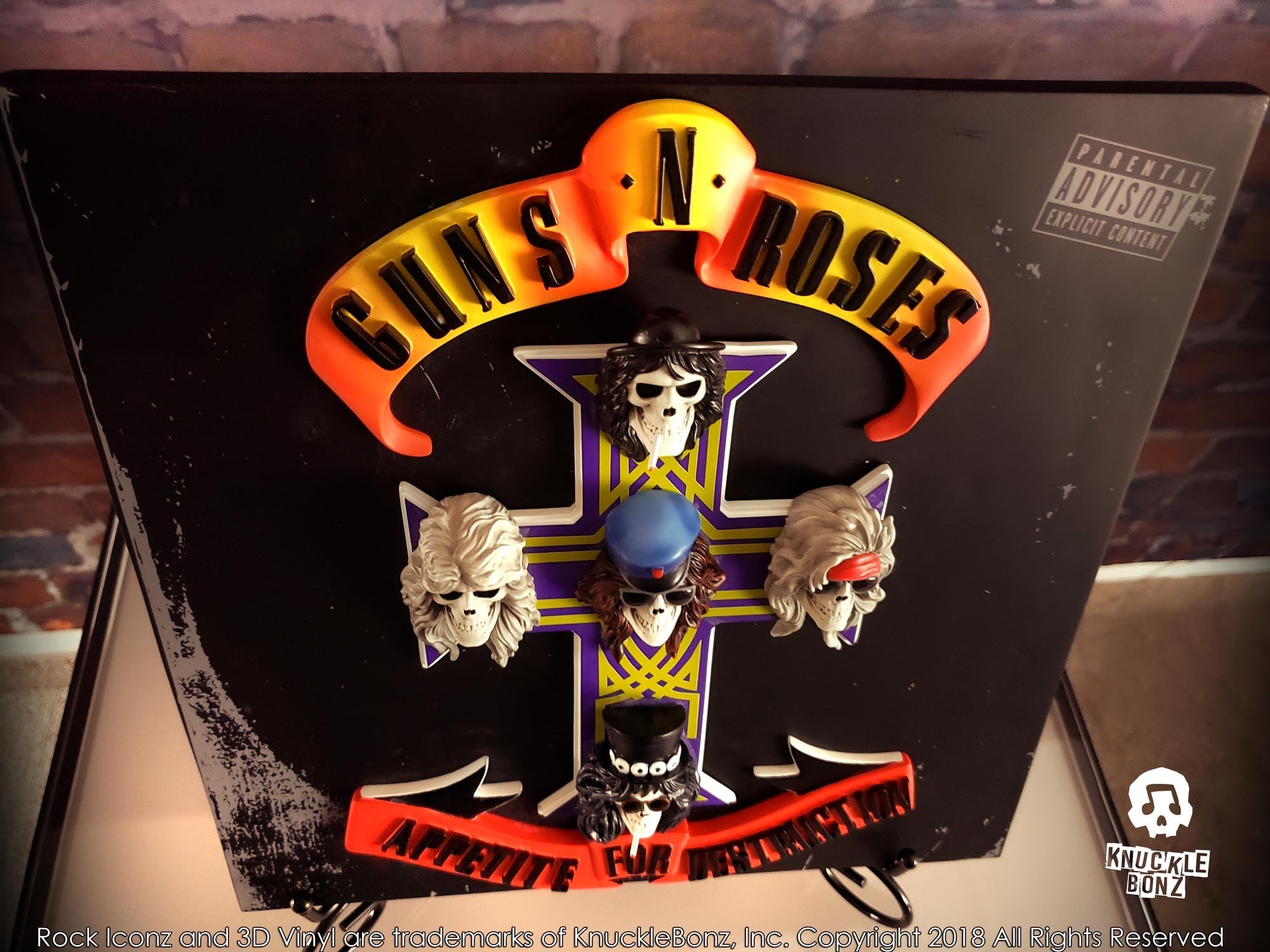 GnR Appetite for Destruction – A perfect storm for KnuckleBonz 3D Vinyl®