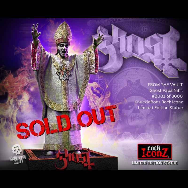 KnuckleBonz Vault is Open! Rare #0001 Casting of Ghost Papa Nihil