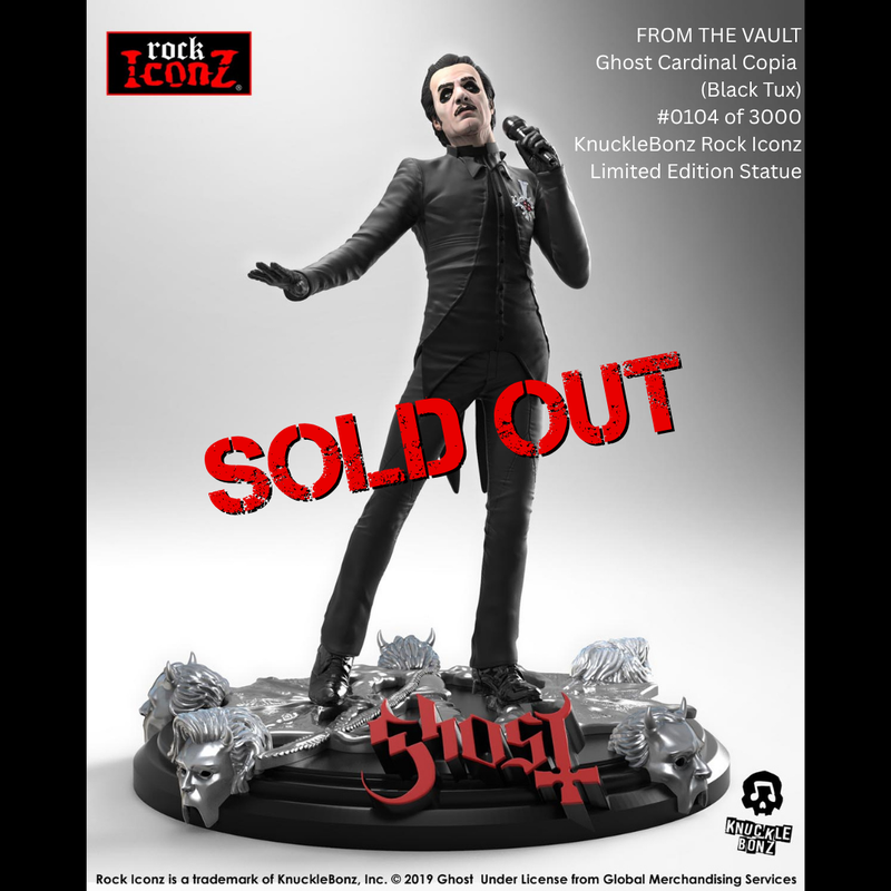 KnuckleBonz Vault is Open! #0104 Casting of Ghost Cardinal Copia (Black Tuxedo)