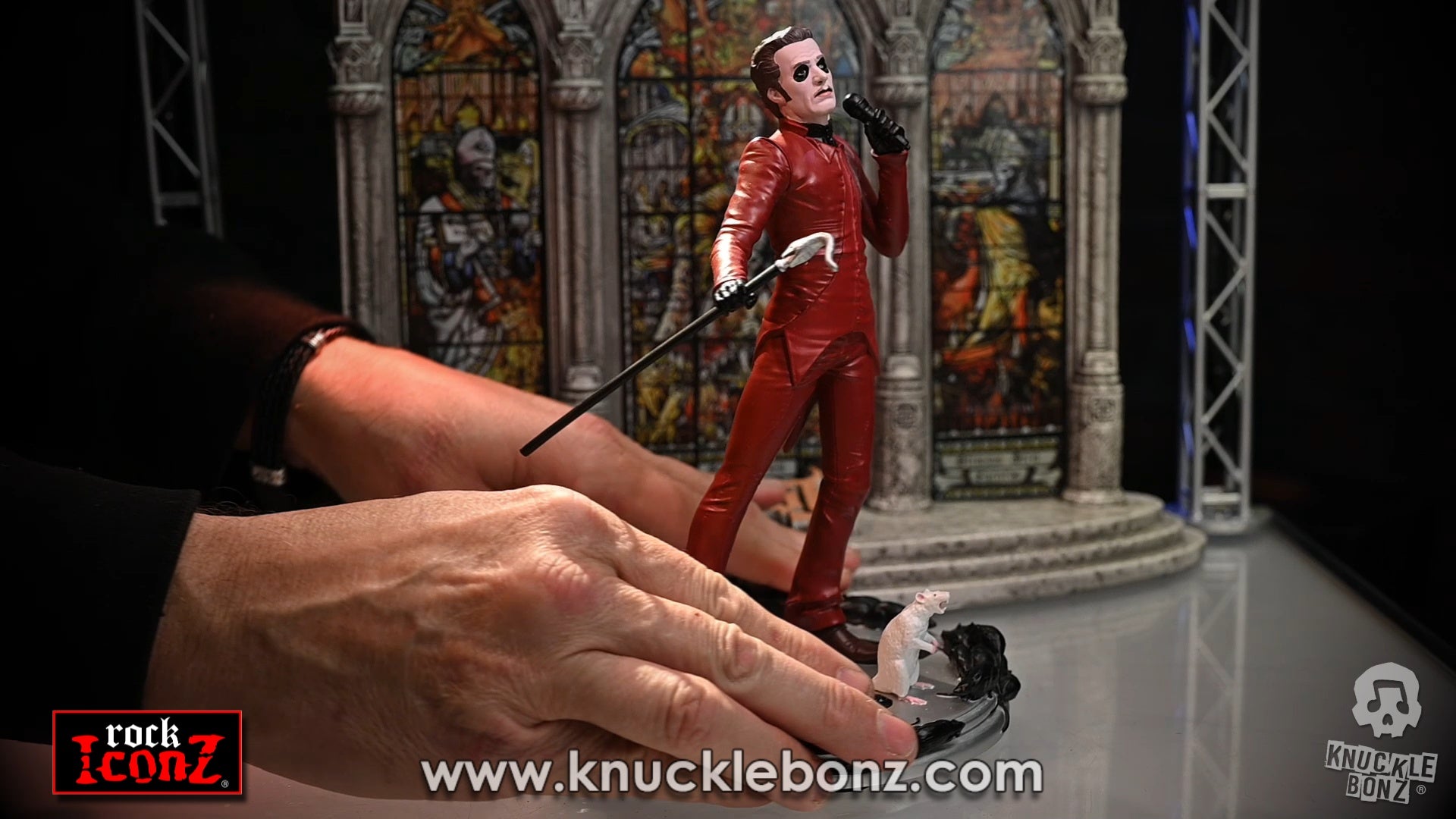 KnuckleBonz  announces the Rock Iconz® GHOST Cardinal Copia Limited Edition Statue.