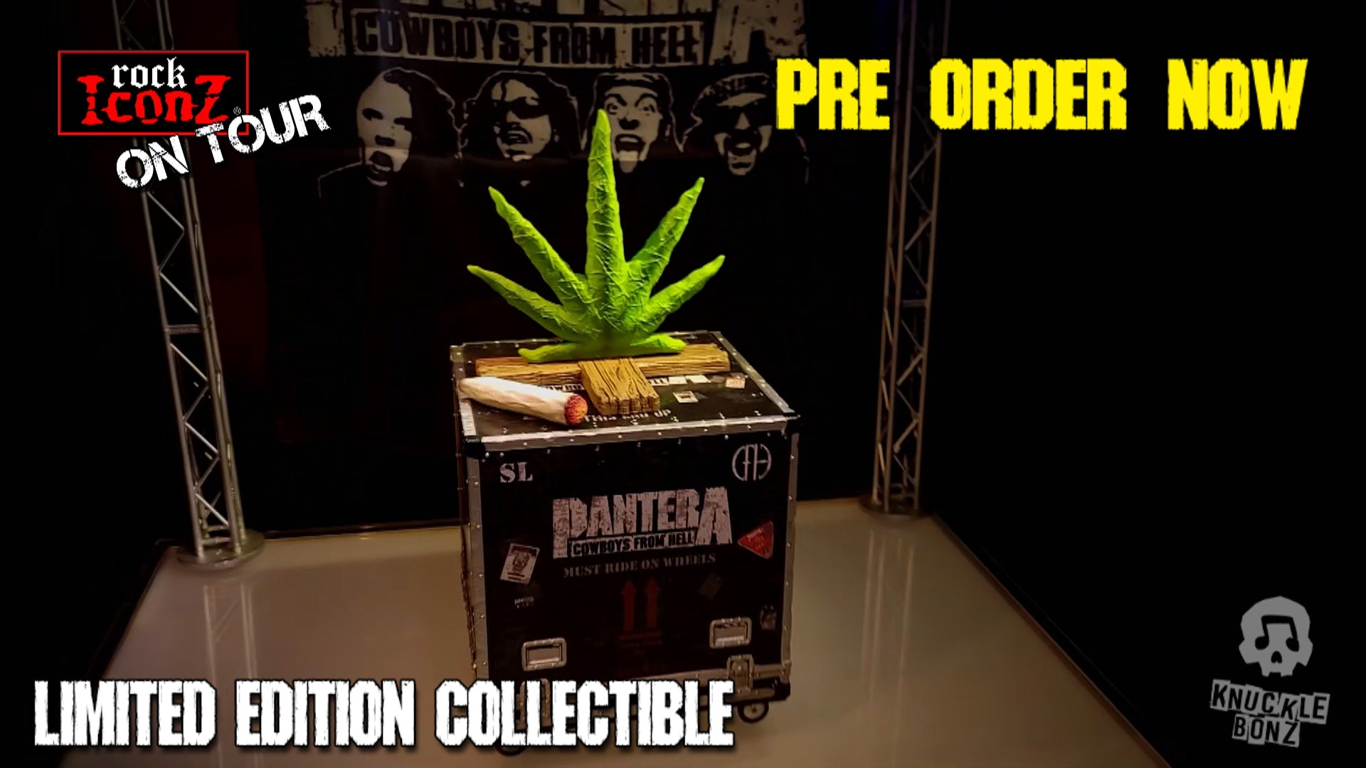 New Video - Pantera CFH Road Case Rock Iconz On Tour Collectible