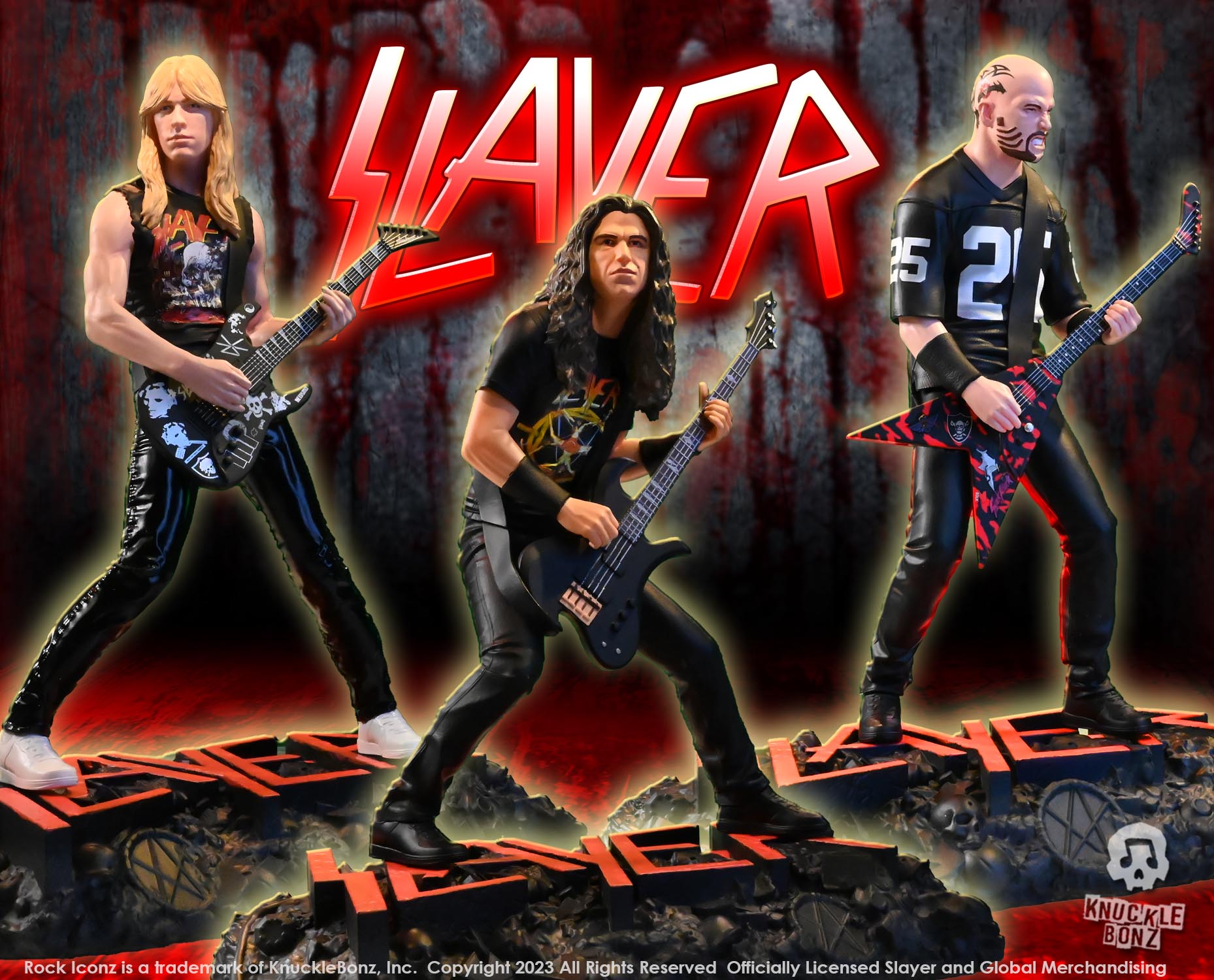 Slayer II KnuckleBonz Statue Set