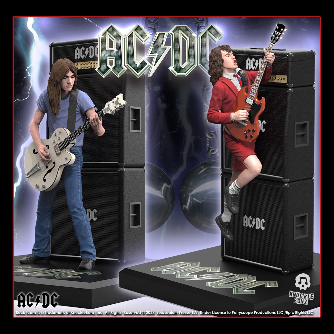 AC/DC II Angus and Malcolm KnuckleBonz Set