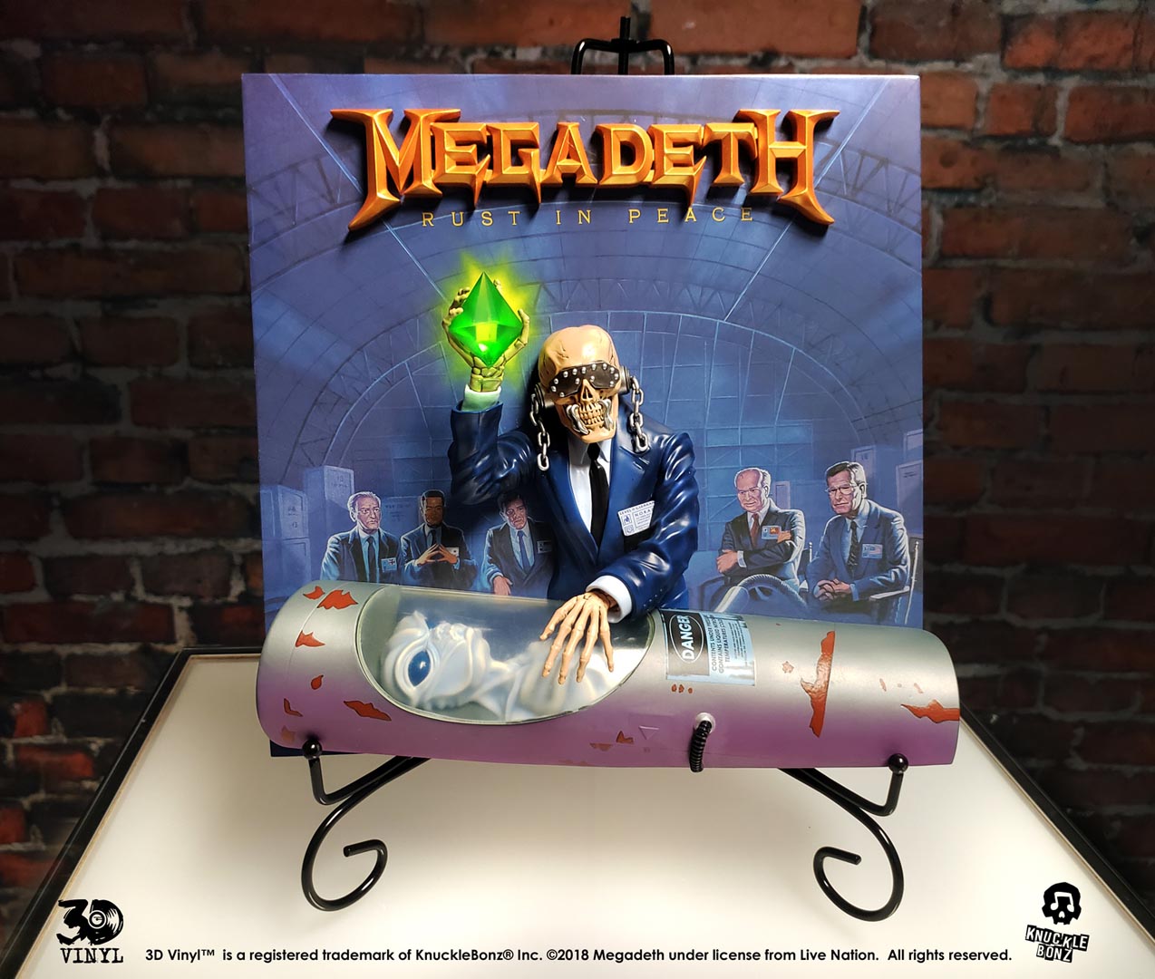 Megadeth (Rust In Peace) KnuckleBonz Statue