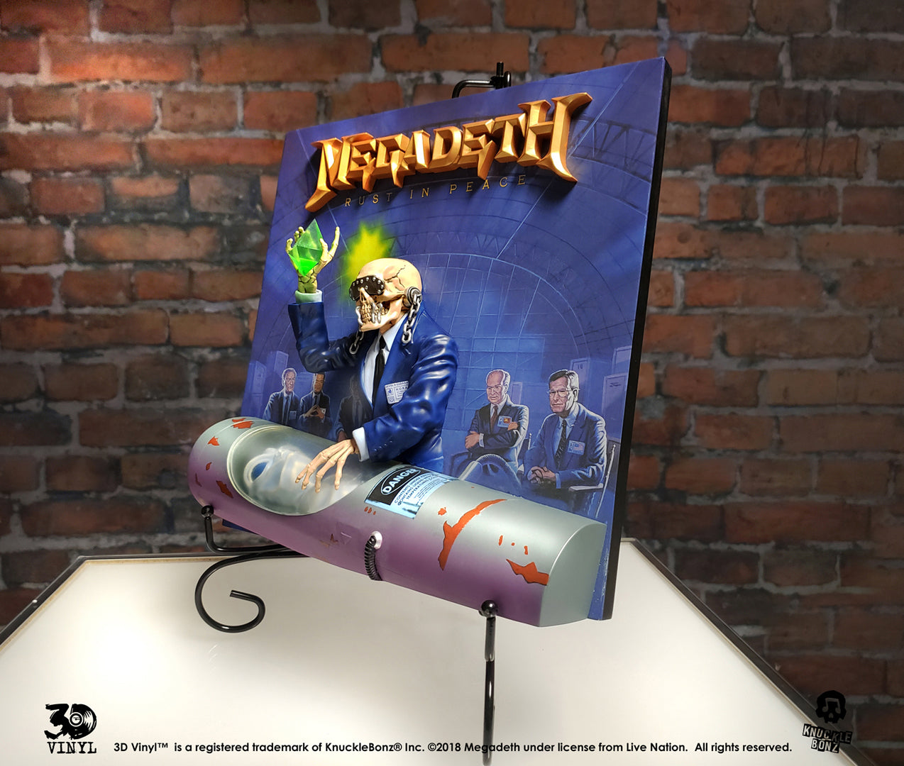 Megadeth (Rust In Peace) KnuckleBonz Statue