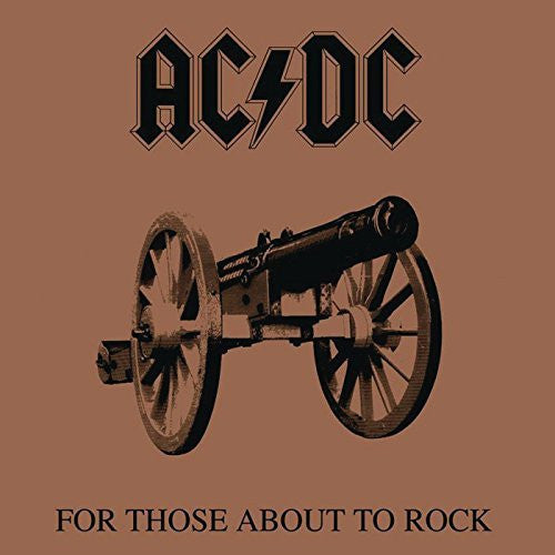 AC/DC For Those About To Rock (We Salute You) Vinyl Record