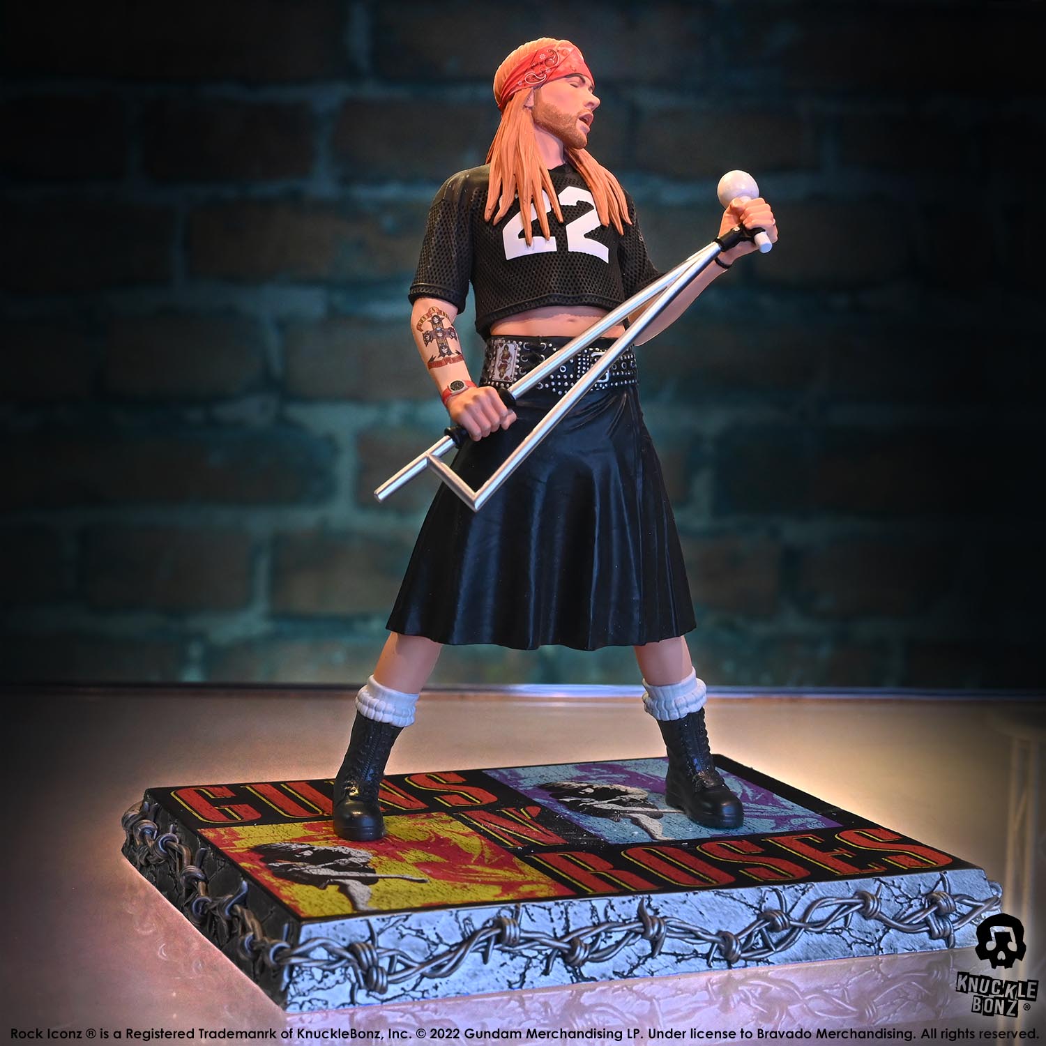 Guns N Roses Axl Rose II KnuckleBonz Statue Guns N Roses Axl Rose II KnuckleBonz Statue