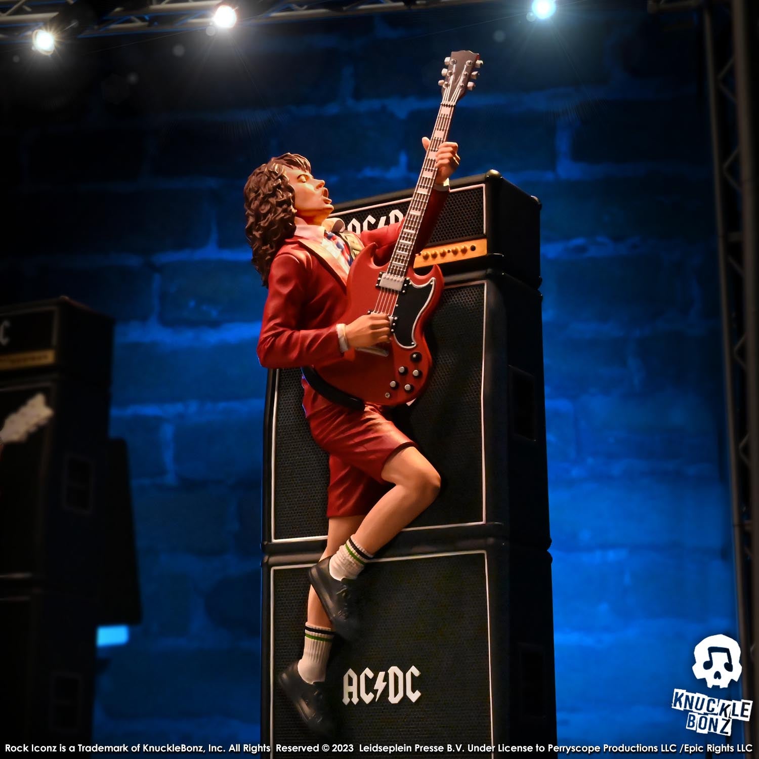 AC/DC Angus Young III KnuckleBonz Statue