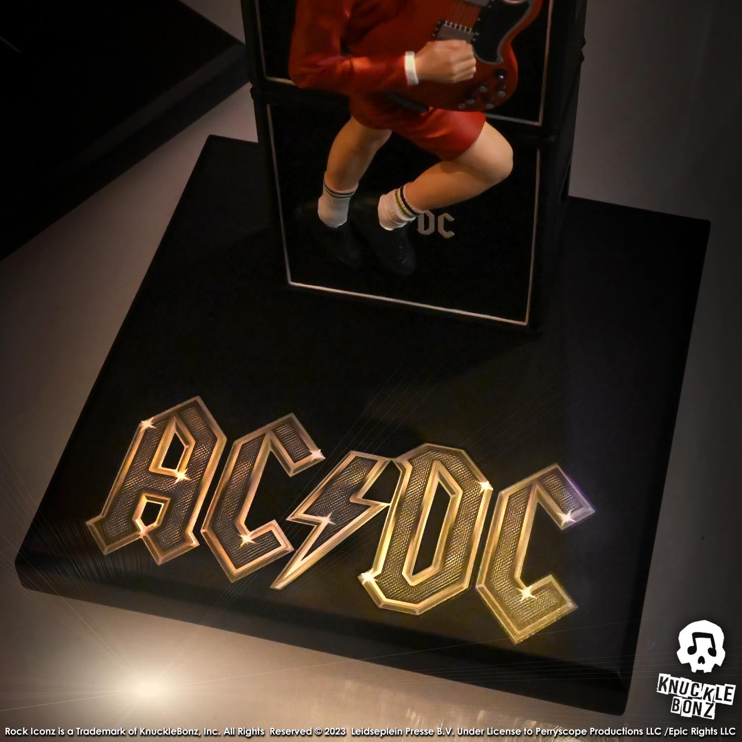 AC/DC Angus Young III KnuckleBonz Statue