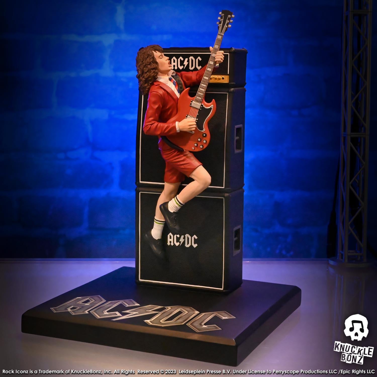 AC/DC Angus Young III KnuckleBonz Statue
