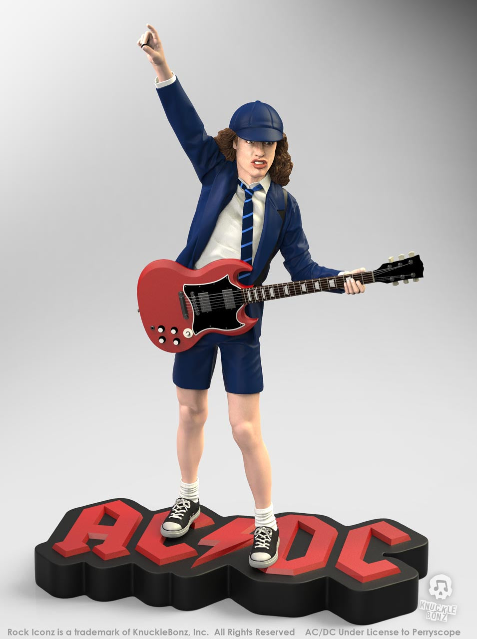 Angus Young II (AC/DC) KnuckleBonz Statue