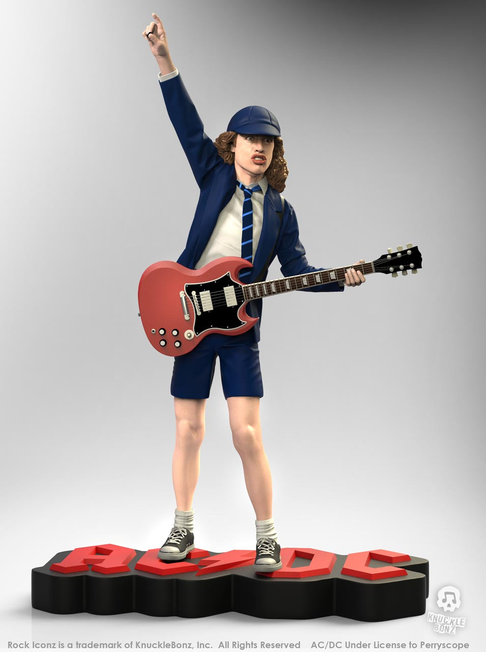 Angus Young II (AC/DC) KnuckleBonz Statue