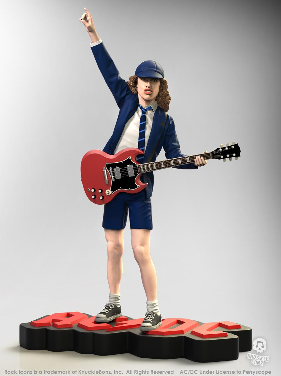 Angus Young II (AC/DC) KnuckleBonz Statue