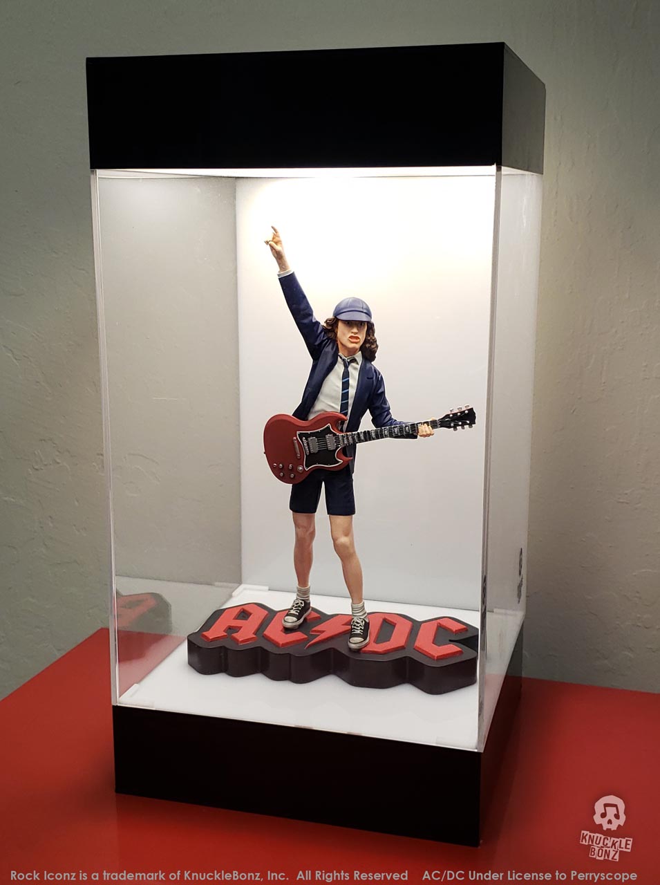 Angus Young II (AC/DC) KnuckleBonz Statue