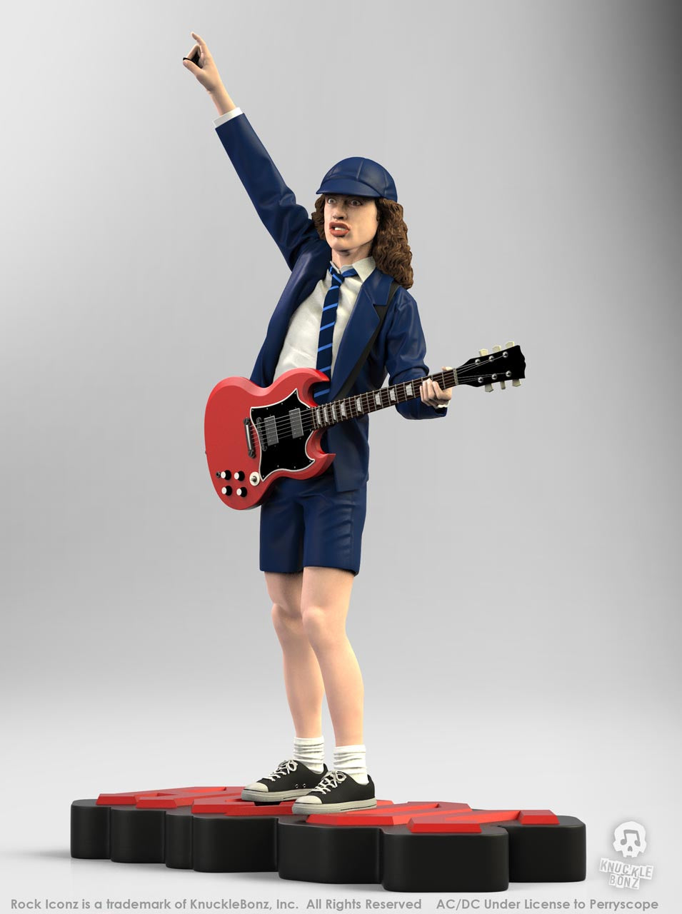 Angus Young II (AC/DC) KnuckleBonz Statue