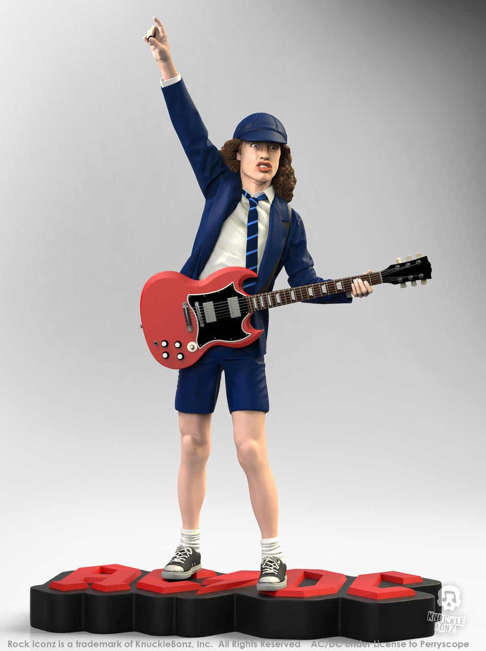 Angus Young II (AC/DC) KnuckleBonz Statue