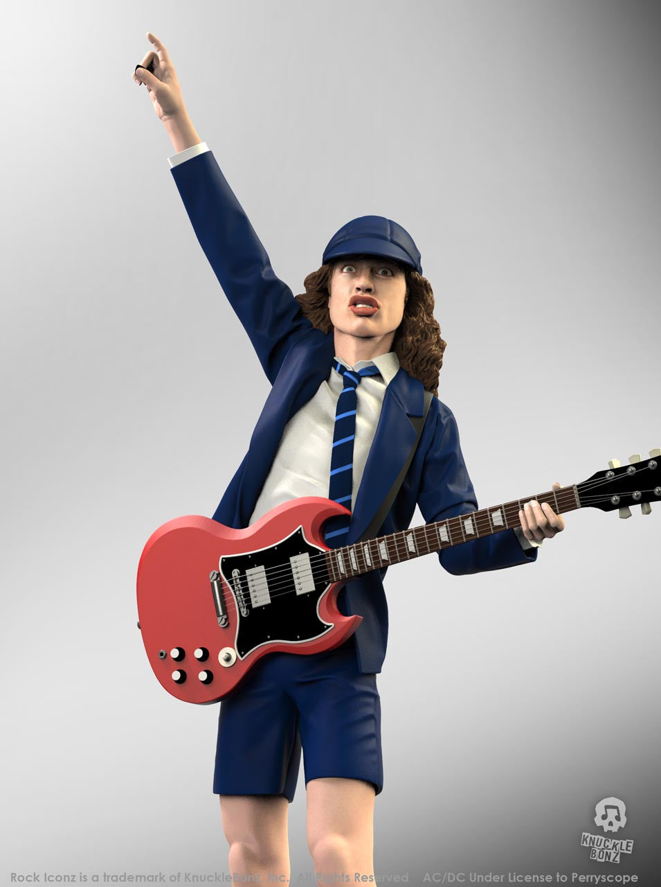 Angus Young II (AC/DC) KnuckleBonz Statue