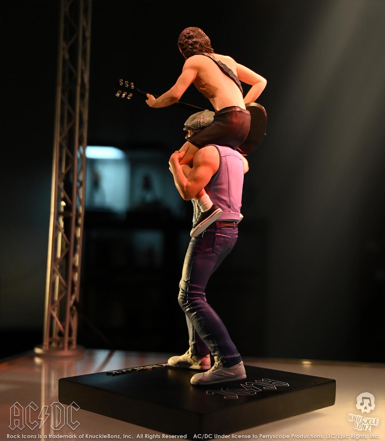 AC/DC Angus and Brian KnuckleBonz Statue
