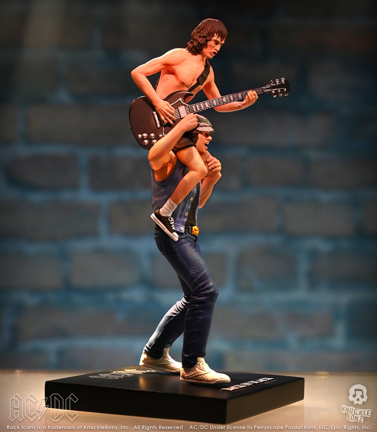 AC/DC Angus and Brian KnuckleBonz Statue