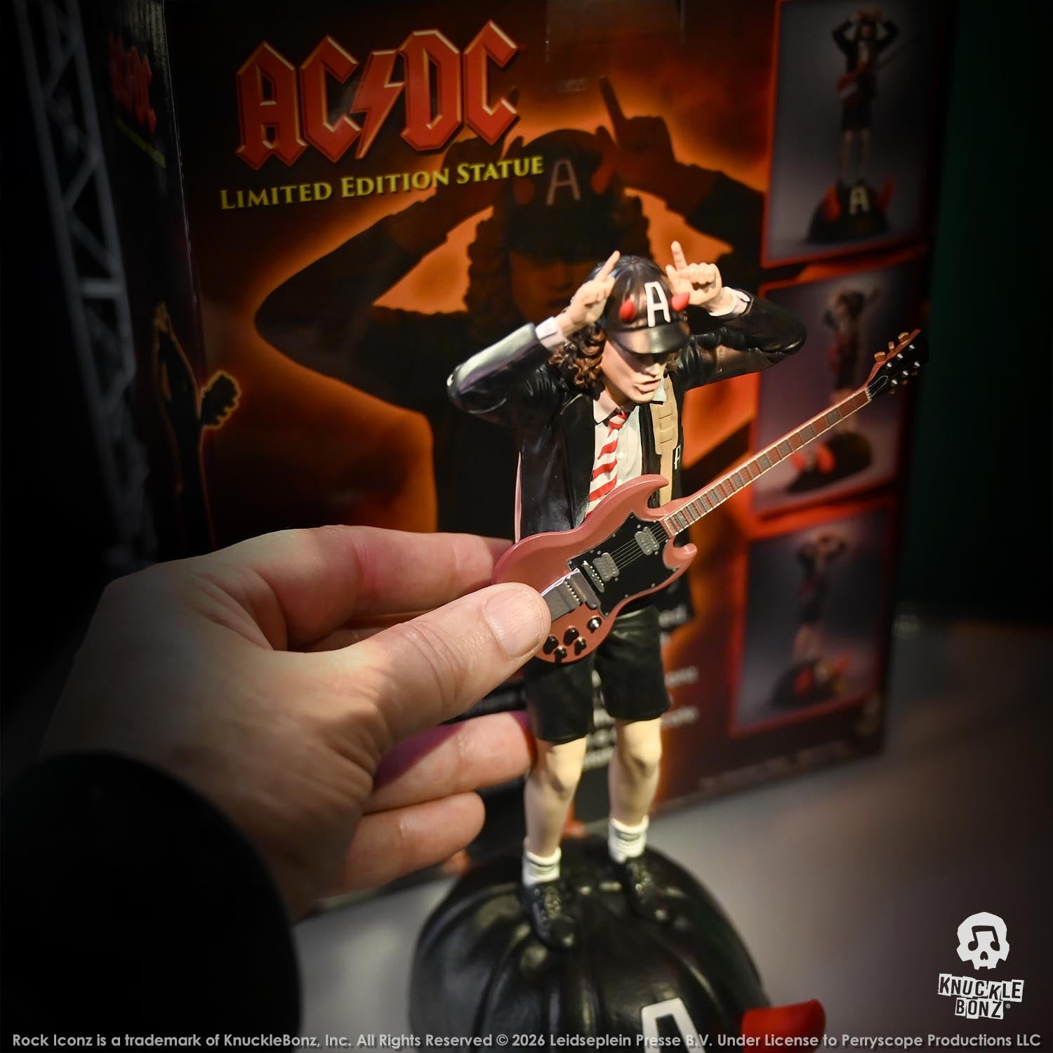 AC/DC Angus Young IV KnuckleBonz Statue