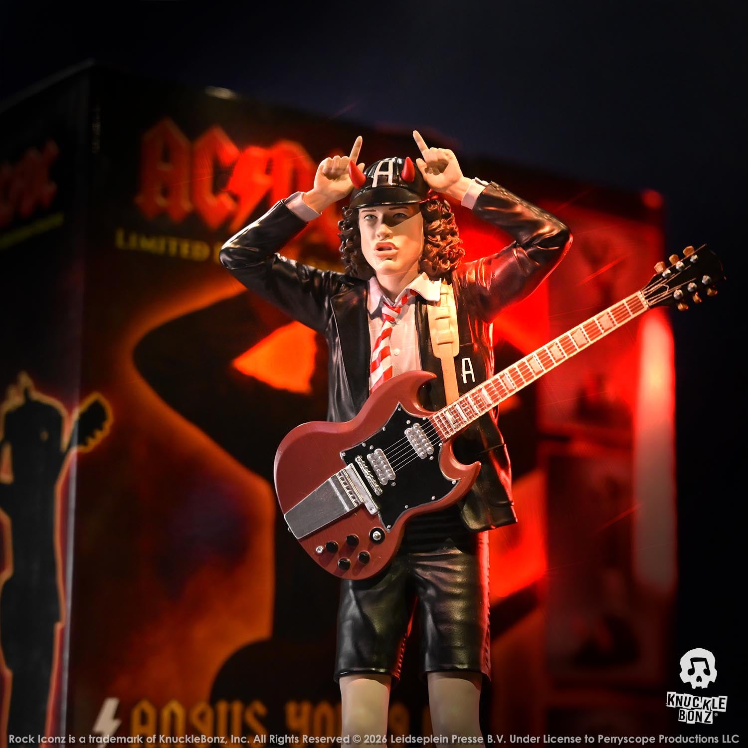 AC/DC Angus Young IV KnuckleBonz Statue