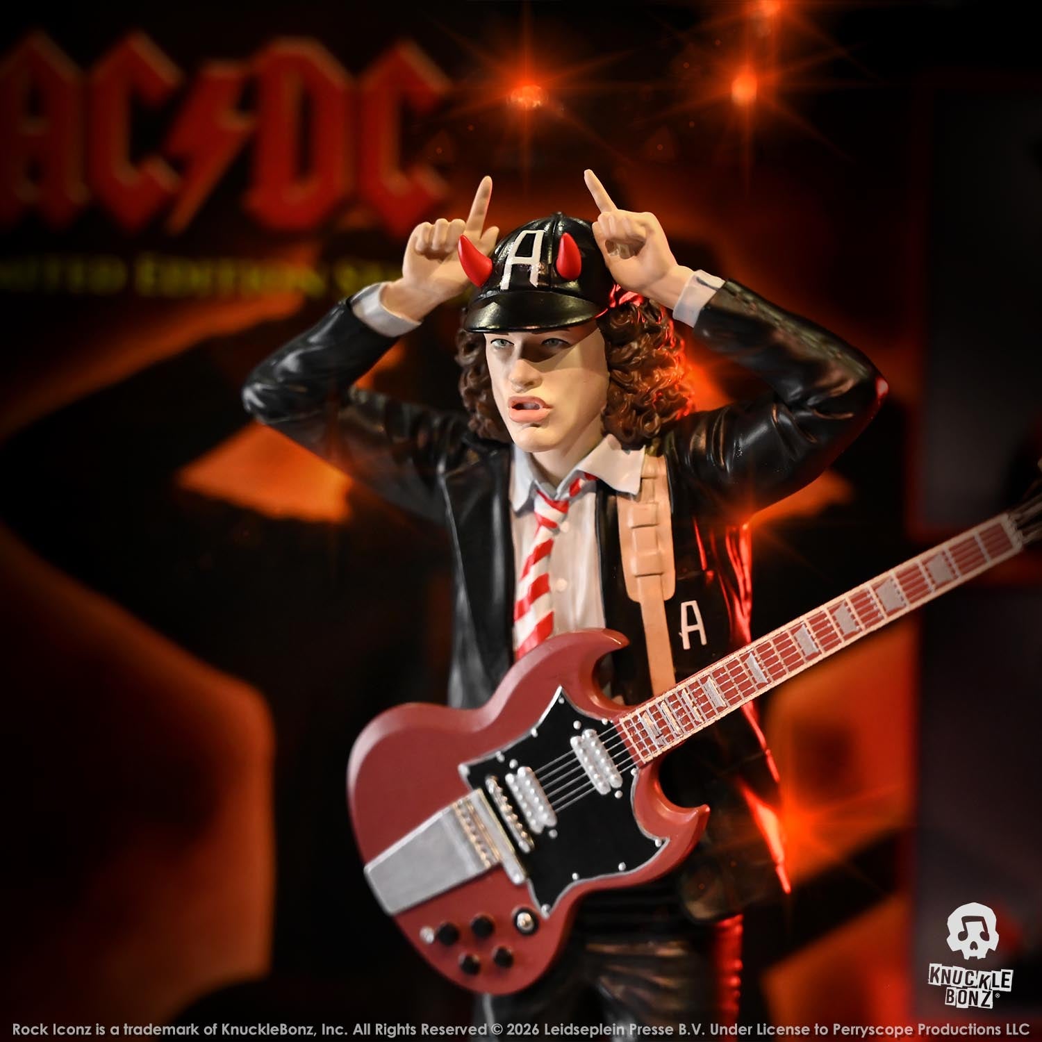 AC/DC Angus Young IV KnuckleBonz Statue