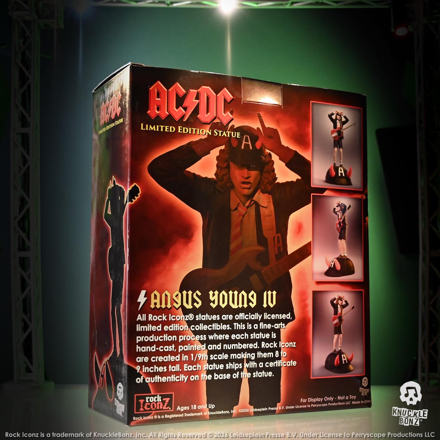 AC/DC Angus Young IV KnuckleBonz Statue