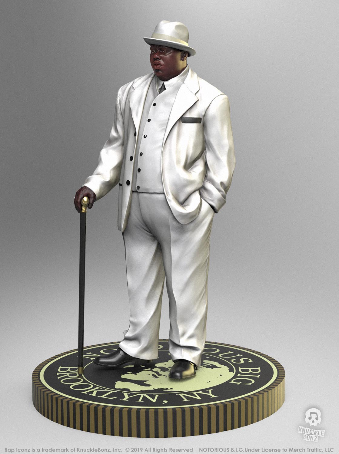 The Notorious B.I.G. Biggie Smalls KnuckleBonz Statue