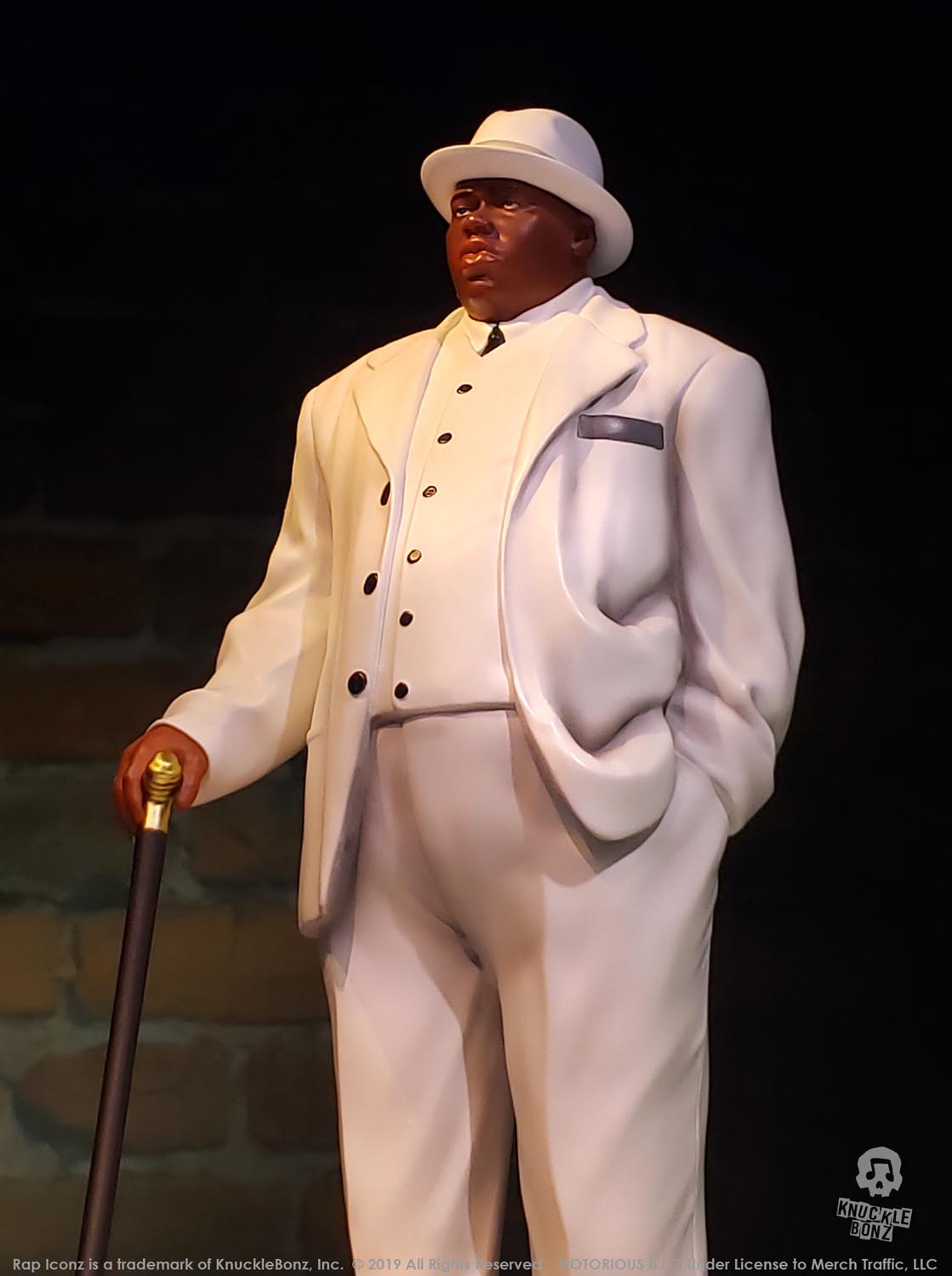 Notorious B.I.G. Reaction - Statuetta Biggie in Suit, 10 cm Notorious B.I.G. Reaction - Statuetta Biggie in Suit, 10 cm