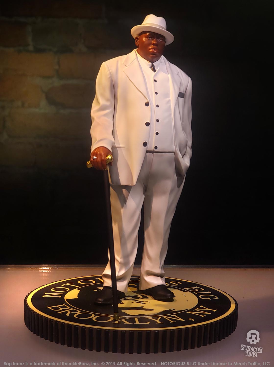 The Notorious B.I.G. Biggie Smalls KnuckleBonz Statue