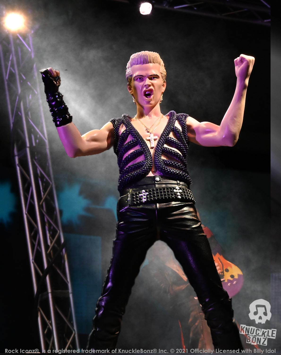 Billy Idol II KnuckleBonz Statue