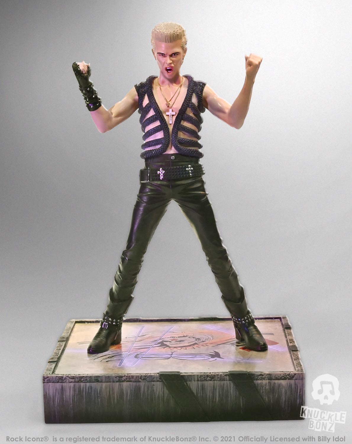 Billy Idol II KnuckleBonz Statue