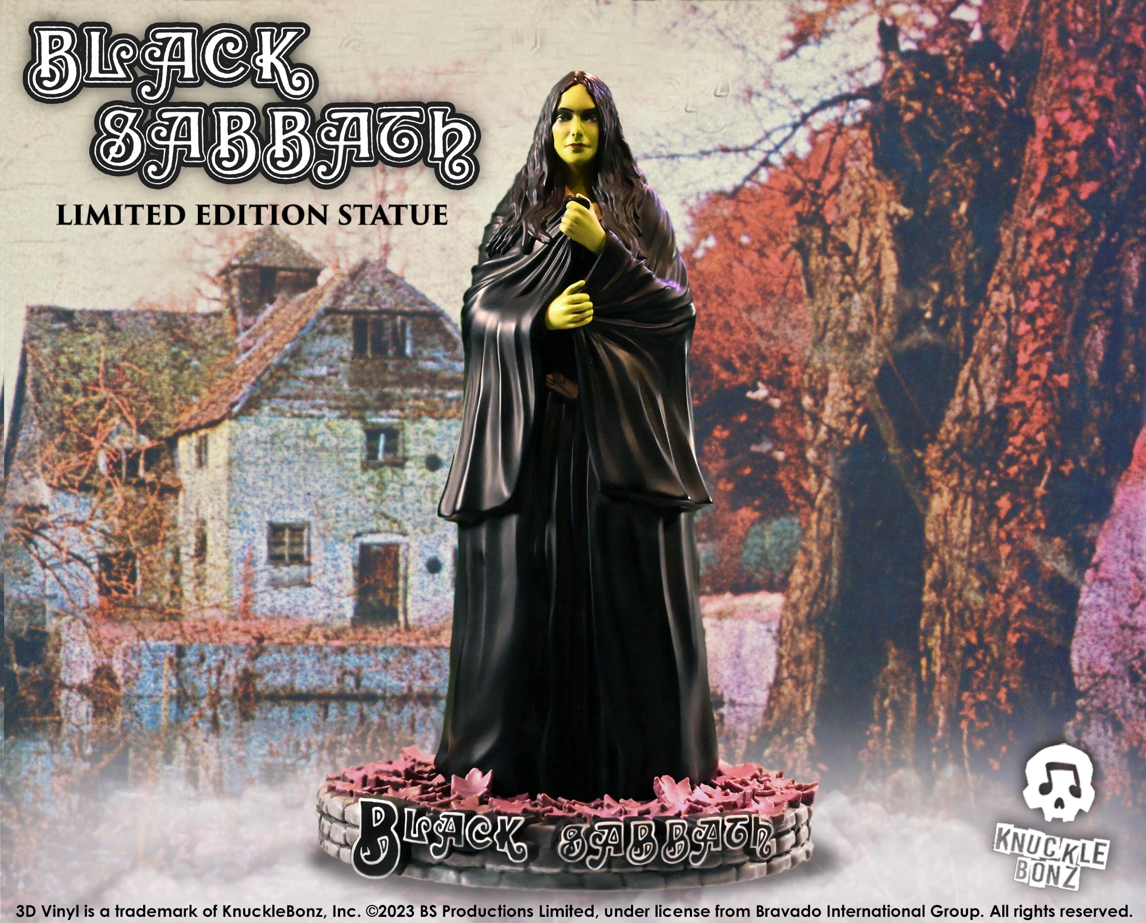 Black Sabbath Witch KnuckleBonz Statue