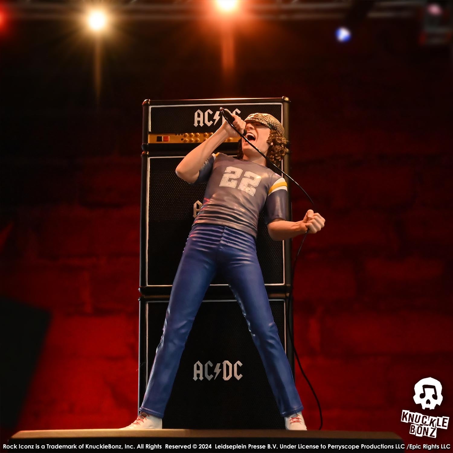 AC/DC Brian Johnson KnuckleBonz Statue