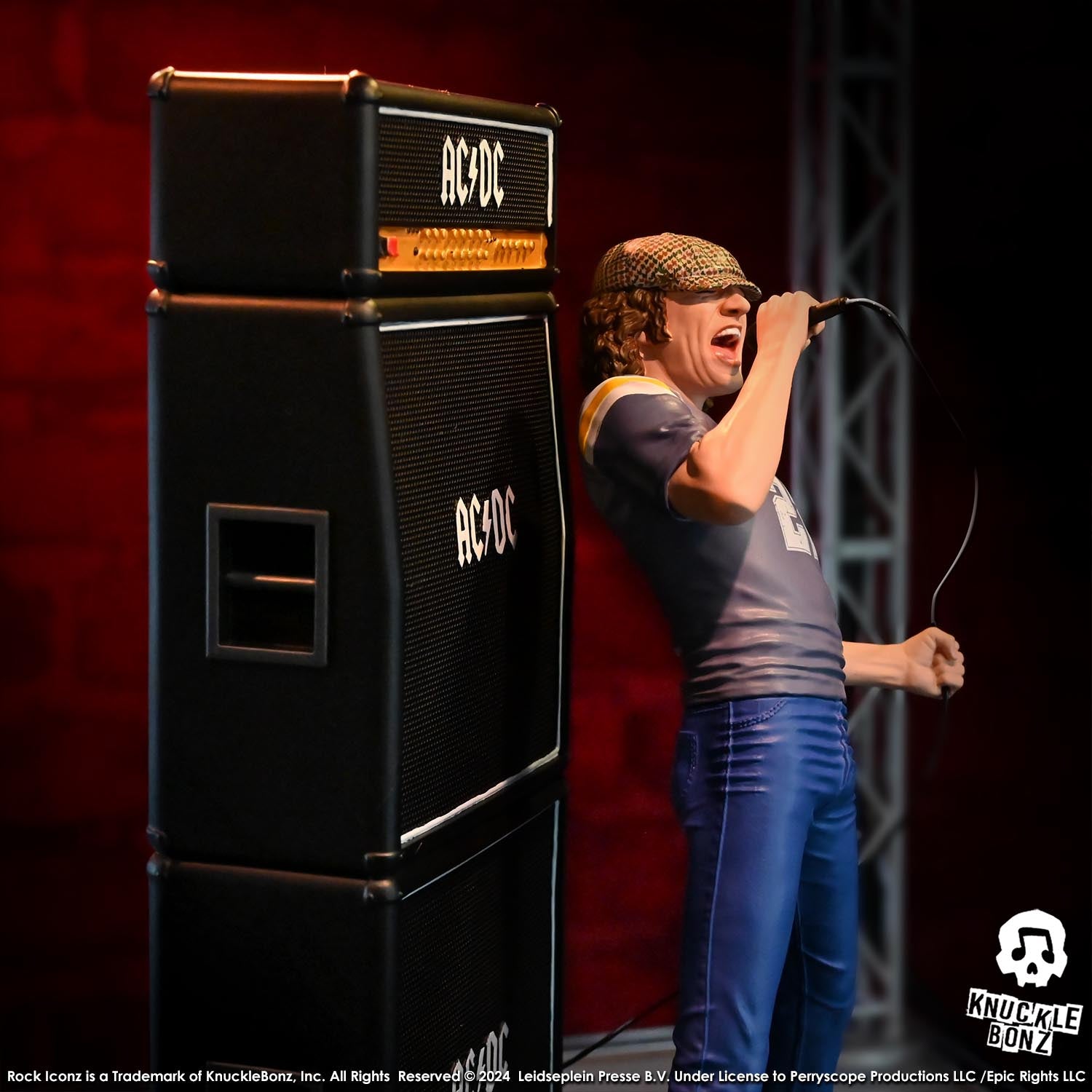 AC/DC Brian Johnson KnuckleBonz Statue