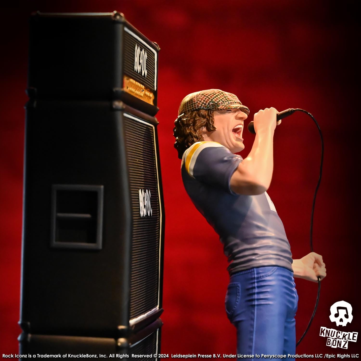 AC/DC Brian Johnson KnuckleBonz Statue
