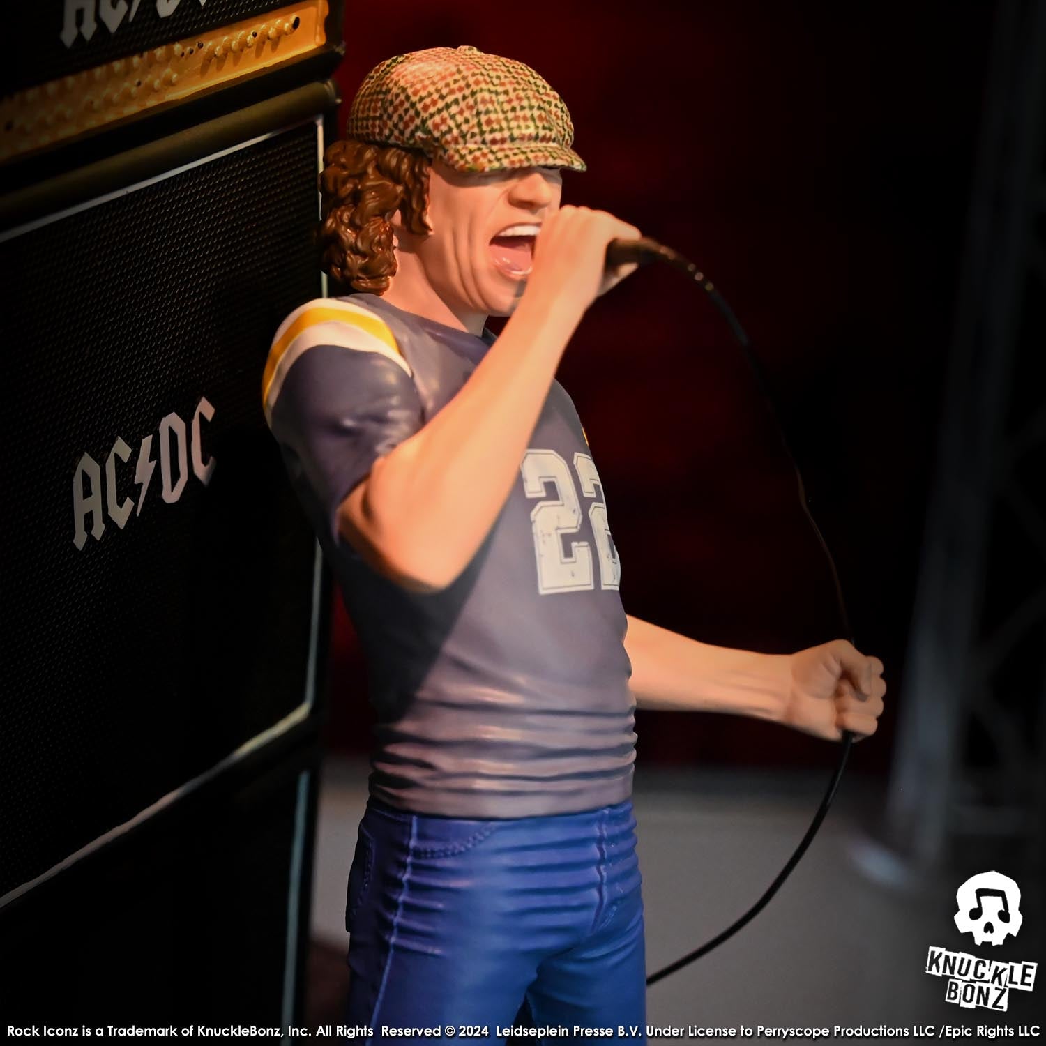 AC/DC Brian Johnson KnuckleBonz Statue