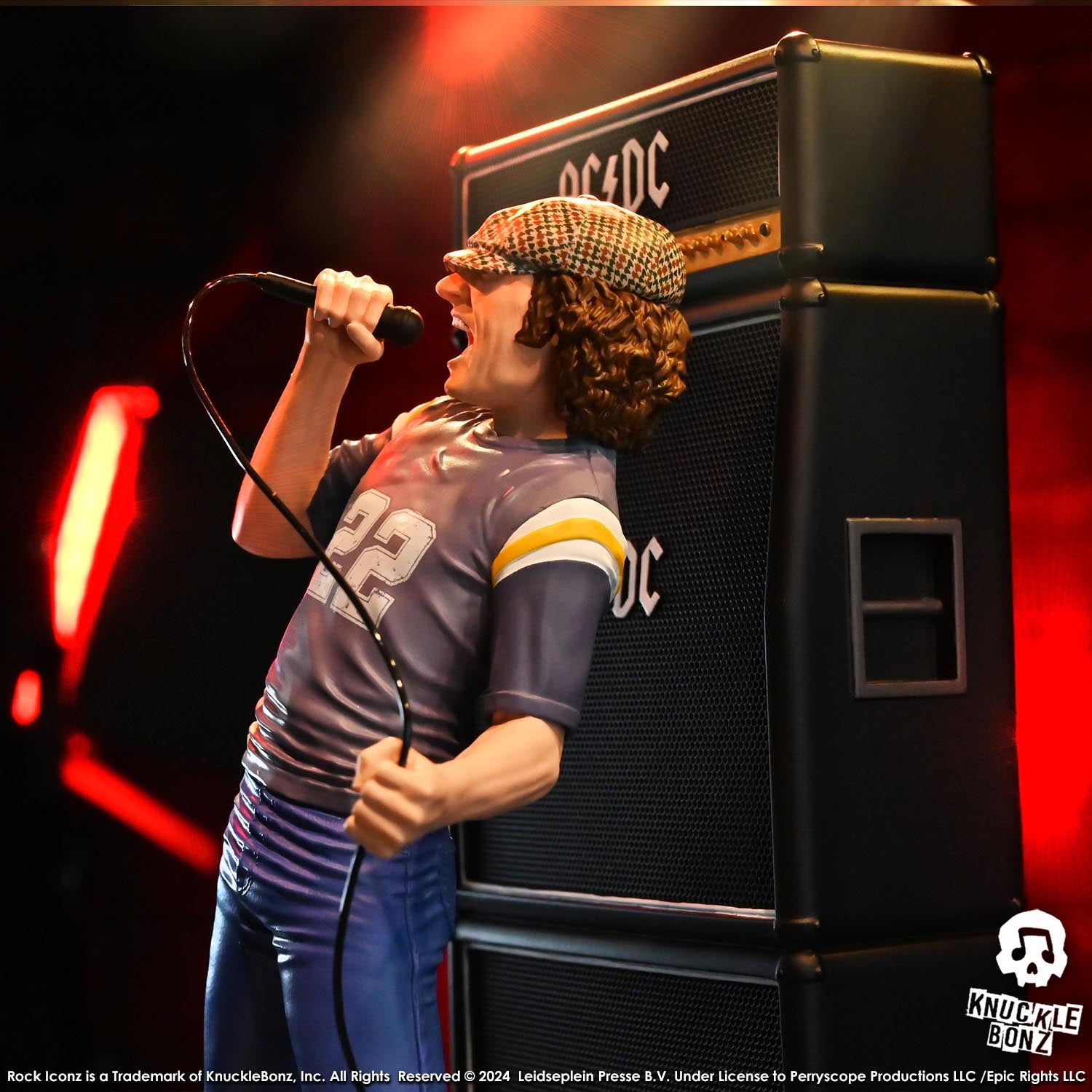AC/DC Brian Johnson KnuckleBonz Statue