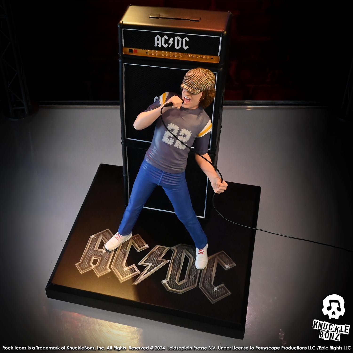 AC/DC Brian Johnson KnuckleBonz Statue
