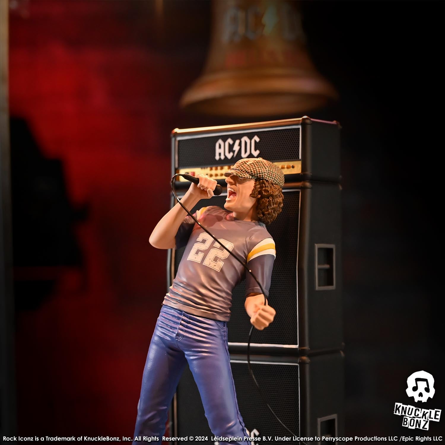 AC/DC Brian Johnson KnuckleBonz Statue