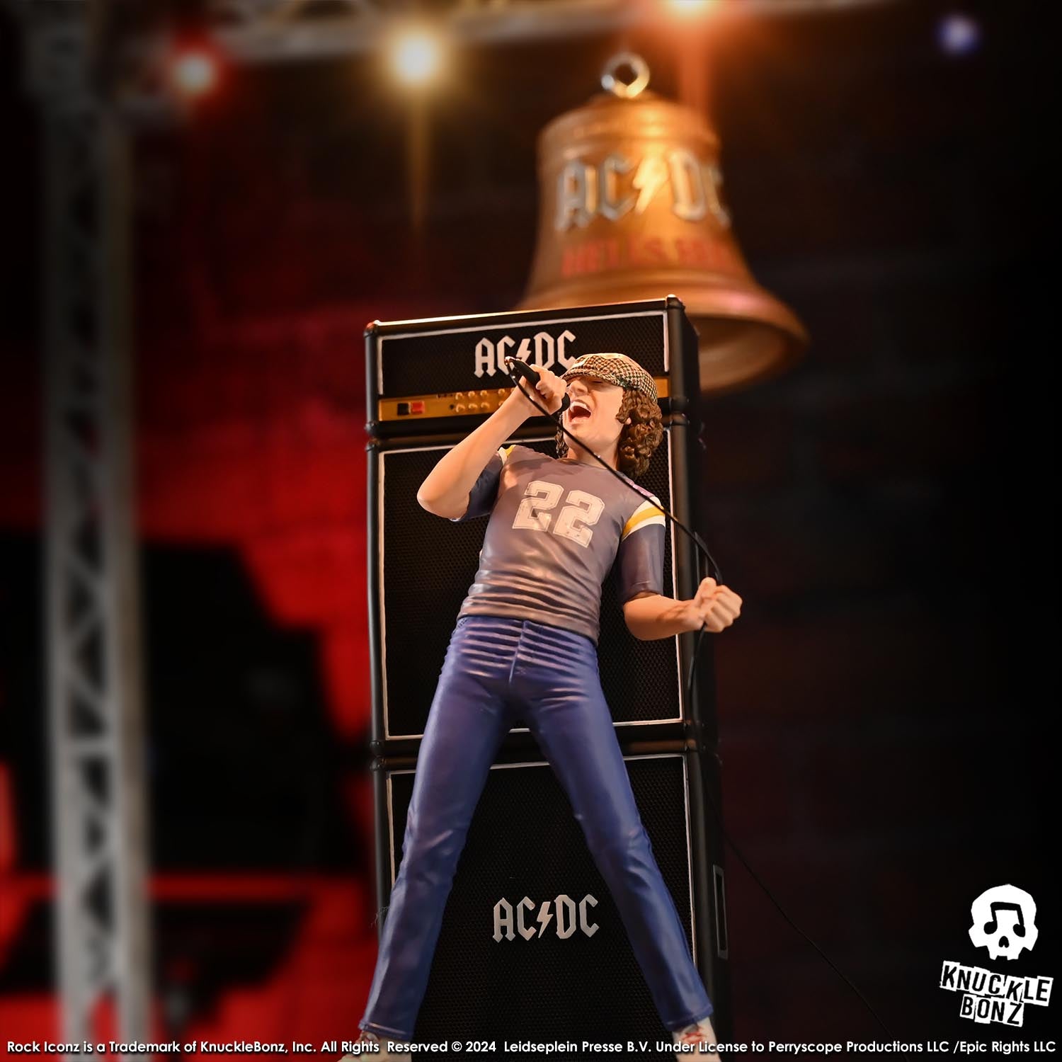 AC/DC Brian Johnson KnuckleBonz Statue