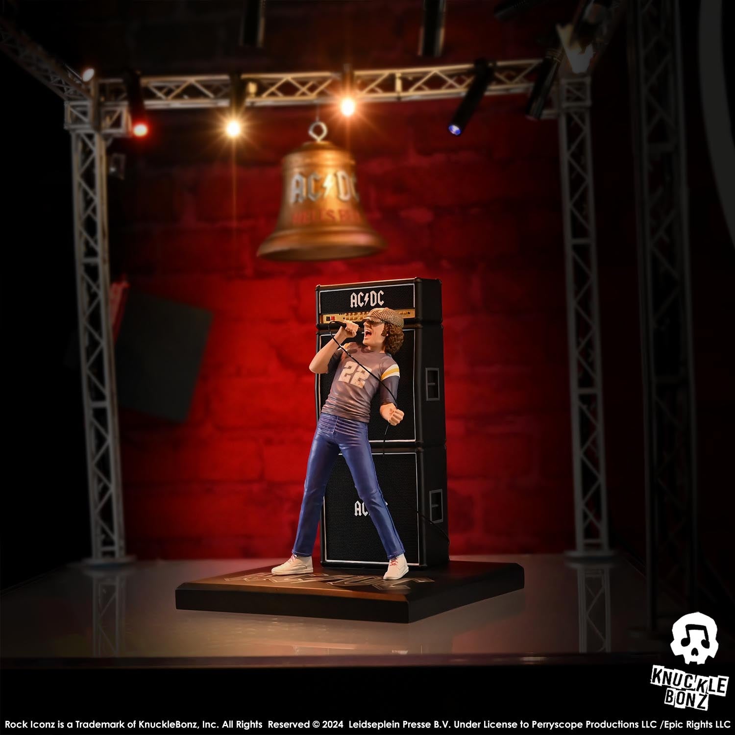 AC/DC Brian Johnson KnuckleBonz Statue